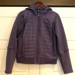 CALIA lavender hooded jacket